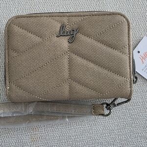 NWT_LUG_RODEO WALLET_ MATTE LUXE_ SAND